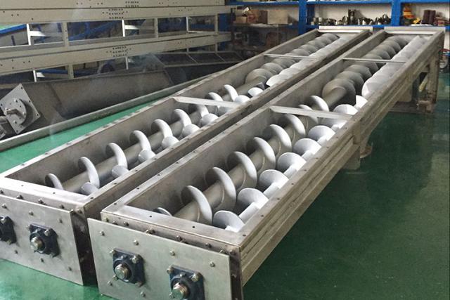 雙軸螺旋輸送機的結(jié)構(gòu)特點